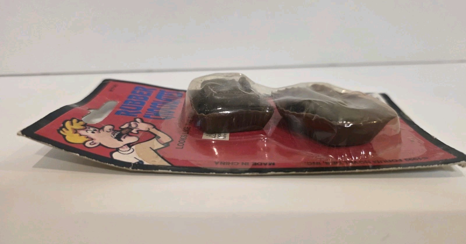 Vintage Forum Novelties Gag Gift Prank Practical Joke Rubber Chocolates – New