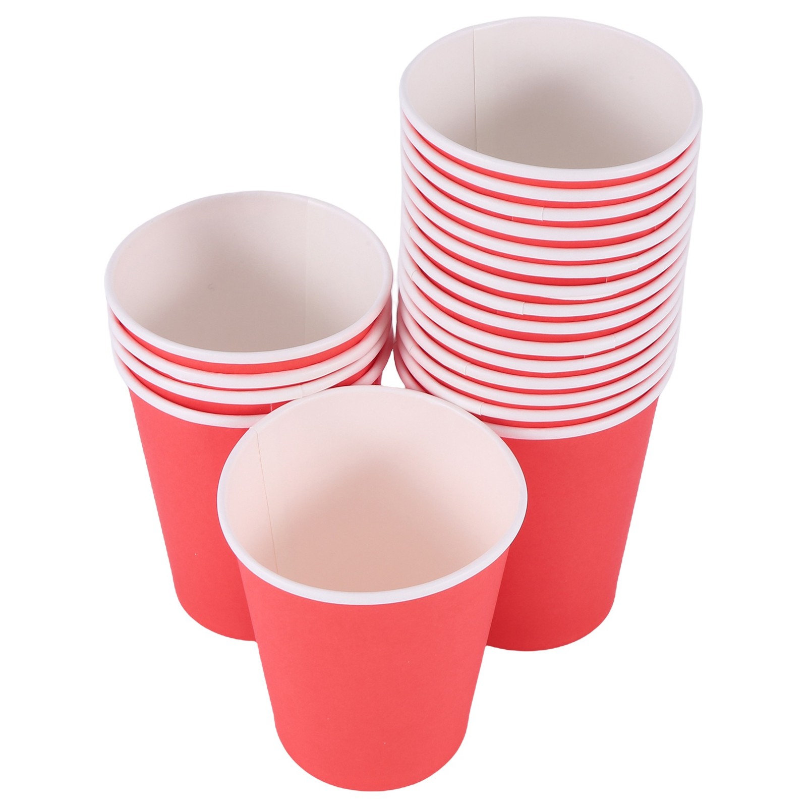 20 Cups (9oz) – Plain Solid Colours Birthday Catering F9L4