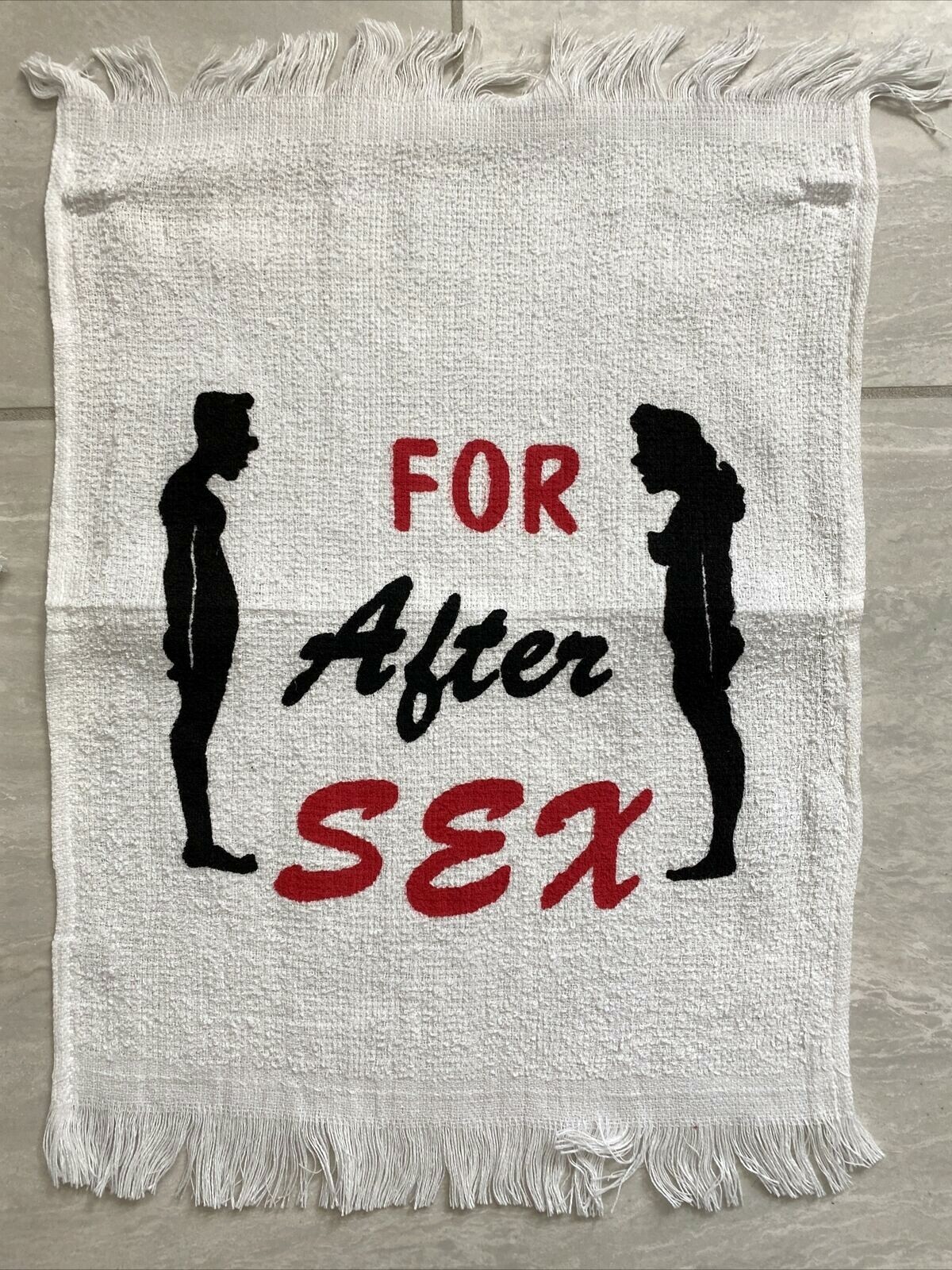 New After Sex Towel gag party gift funny bachelorette bachelor party