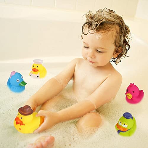 Arttyma Rubber Ducks in Bulk,Assortment Duckies for Jeep Assorted Sizes