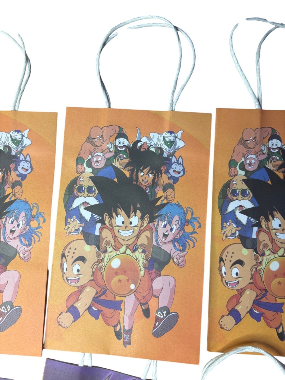 Dragon Ball Z 12 Pack Paper Party Birthday Goody Bags Decorations