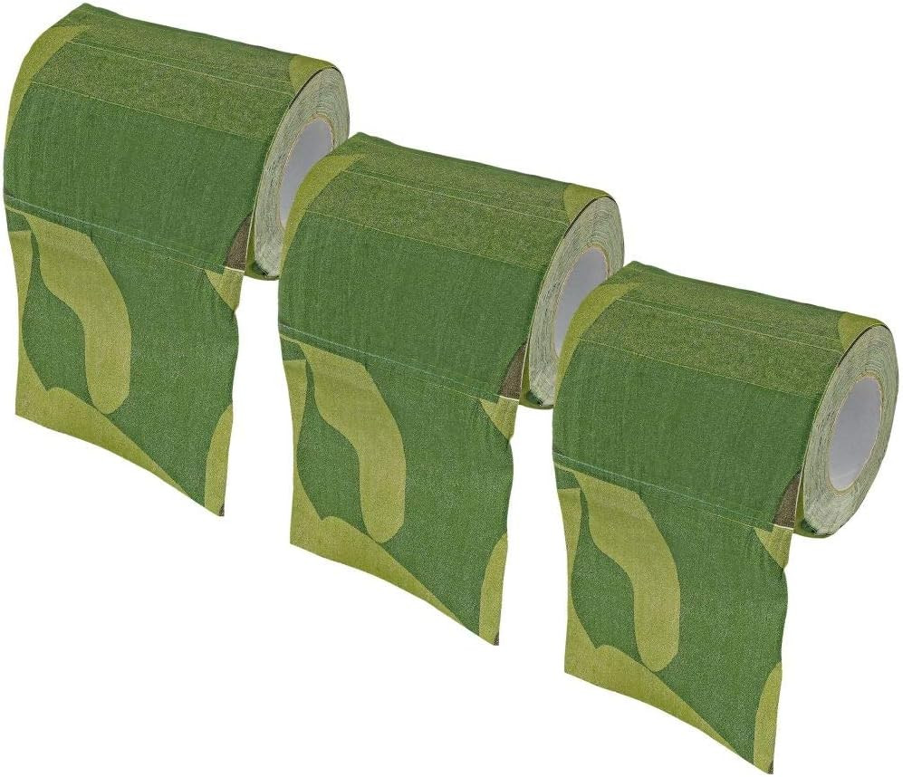 Camouflage Novelty Toilet Paper Funny Camo Redneck Gag Gift, 3 Pack