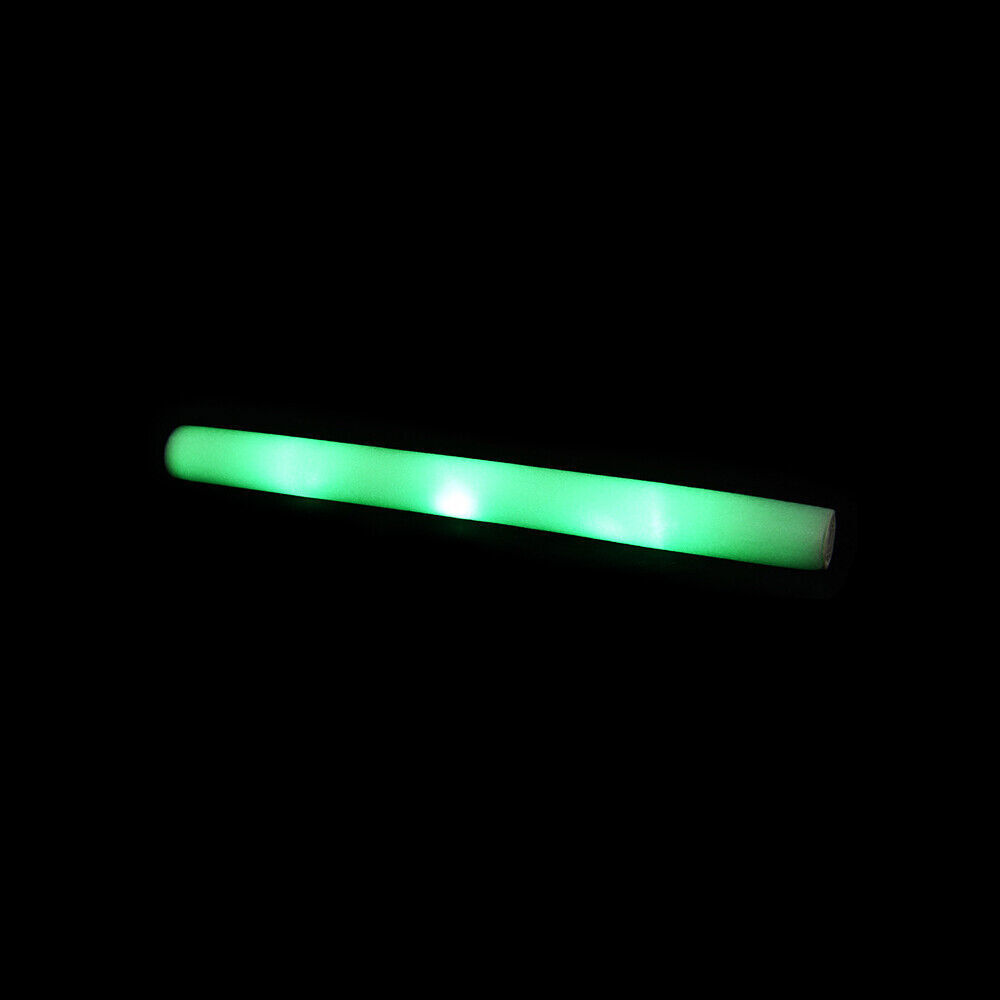 100-500 LED Light Up Foam Sticks Wand Rally Batons DJ Flashing Glow Stick Party