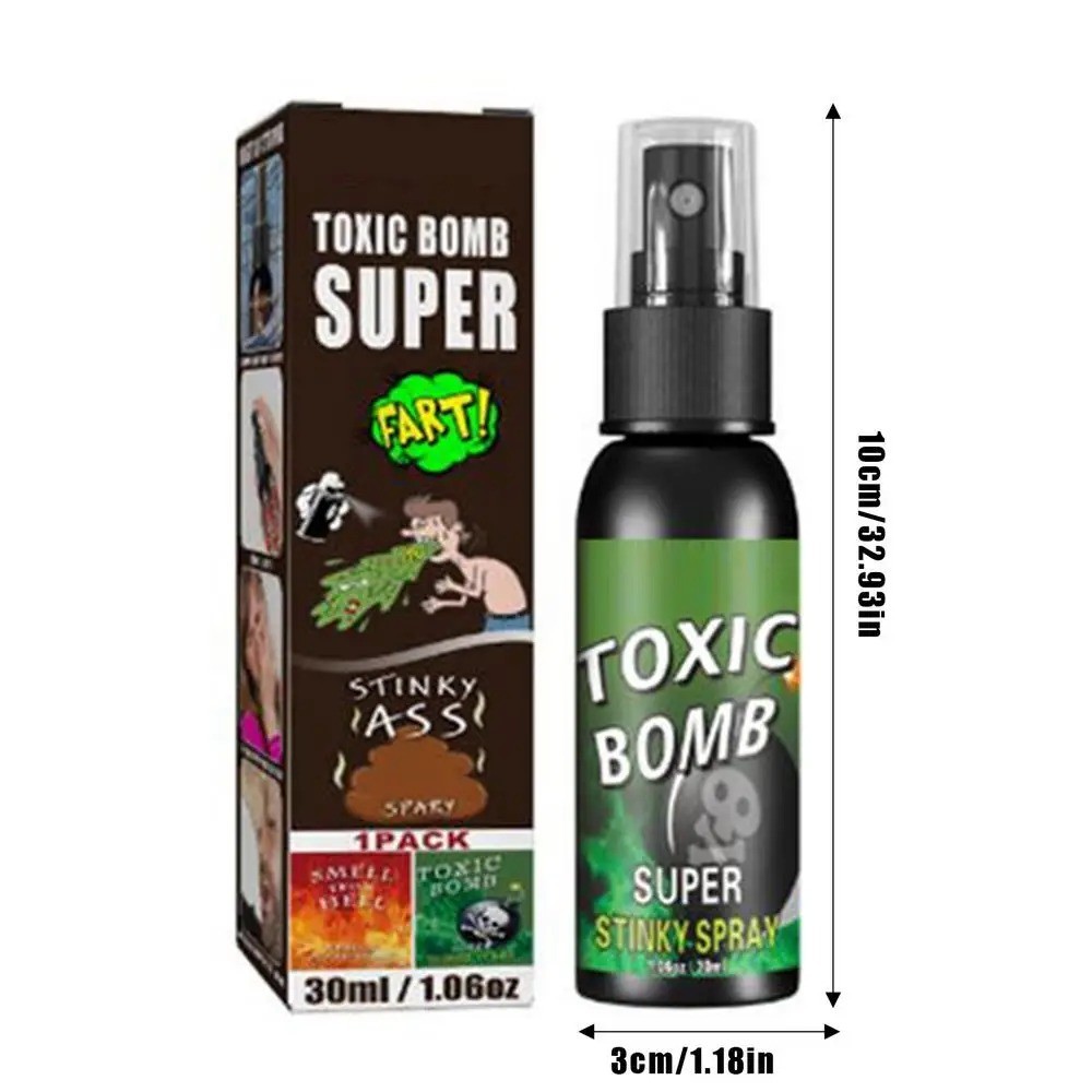 Liquid Fart Spray Stink Bomb Smelly Stinky Ass Toxic Bomb Crap Gag Prank Joke