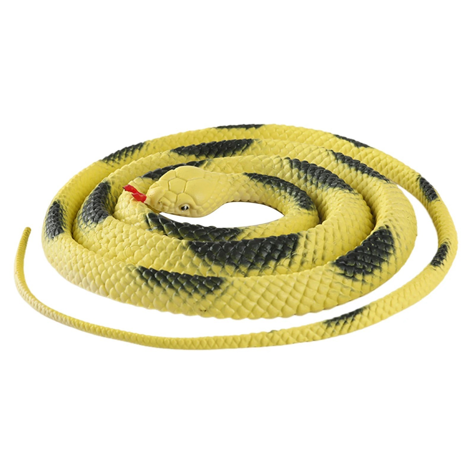 Fake Realistic Snake Lifelike Real Scary Rubber Toy Prank Party Joke For Garden