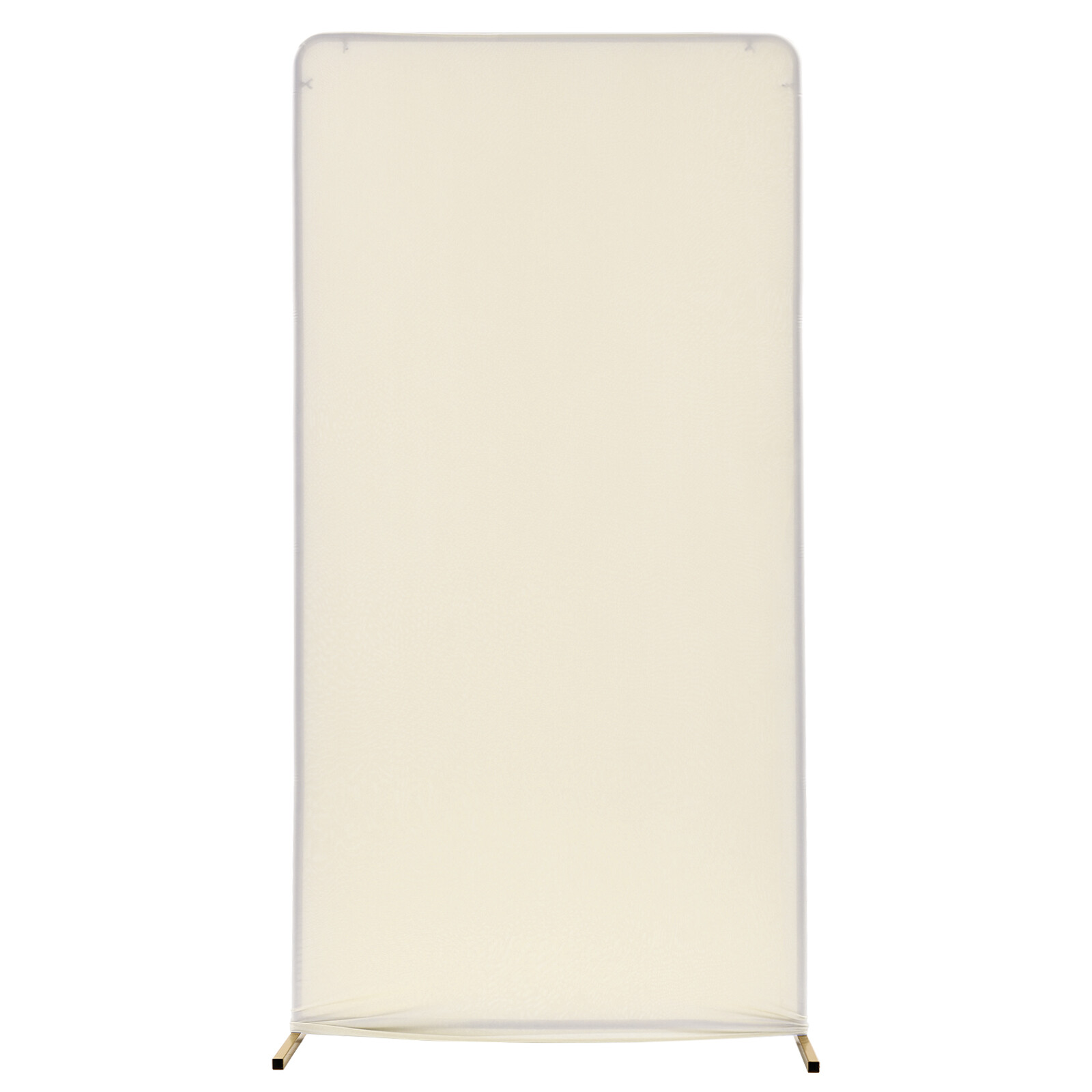 Freestanding Wedding Backdrop Stand Gold&Beige Backdrop Frame With Solid Base