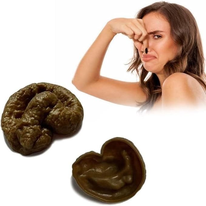 3Pcs Realistic Fake Poop Props – Floating April Fools’ Prank Kit with Brown N…