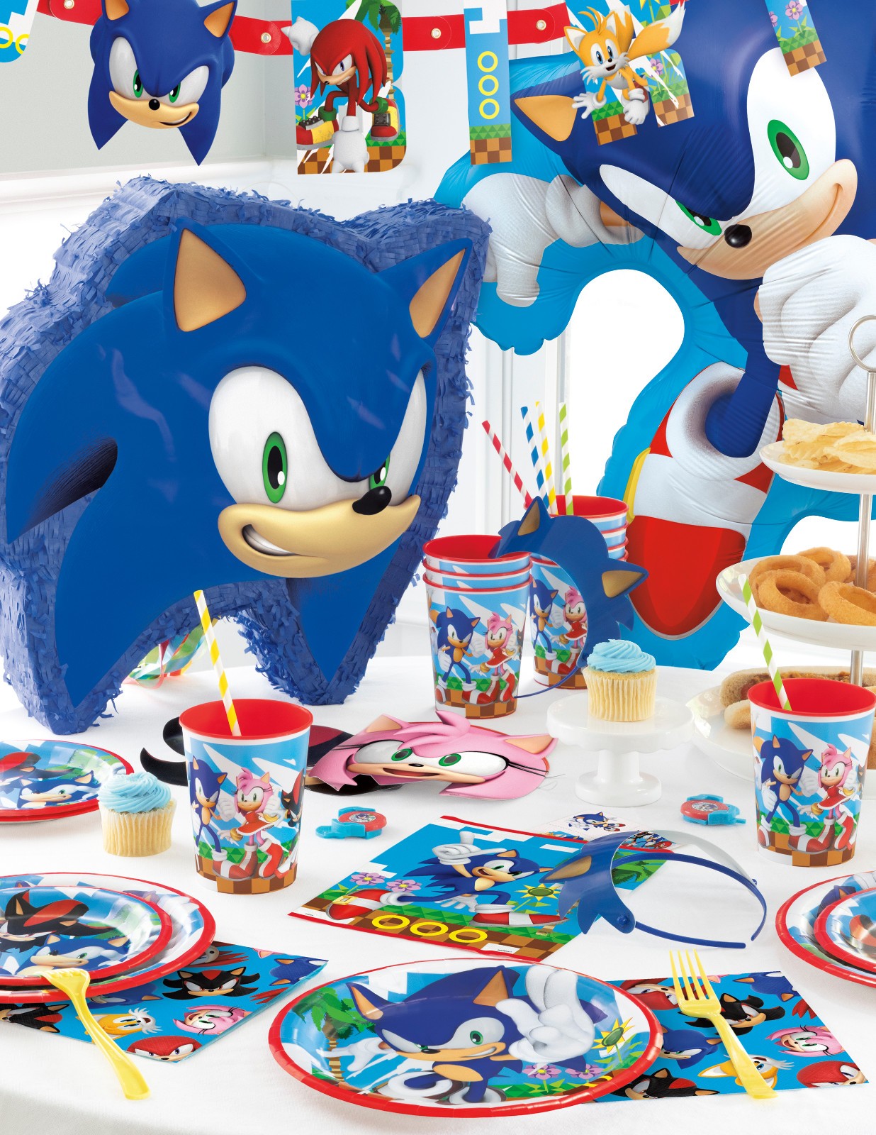 Sonic the Hedgehog Party Supplies – Build Your Own Bundle | Tableware & Decor
