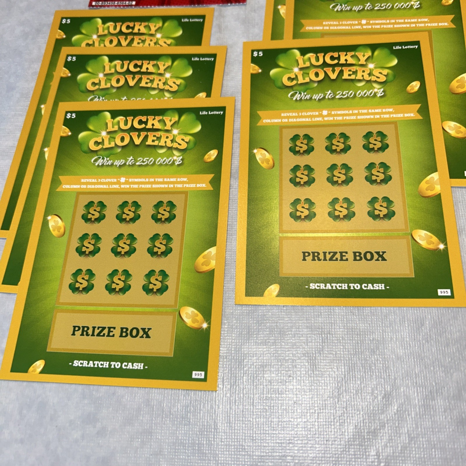 11 Fake Lottery Tickets and Scratch off Cards That Look – Win-Baby Announcement