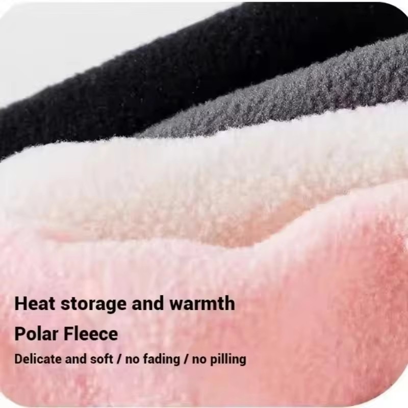 3 in 1 Winter Face Cover Fleece Neck Warmer Hood for Cycling Skiing Outdoor