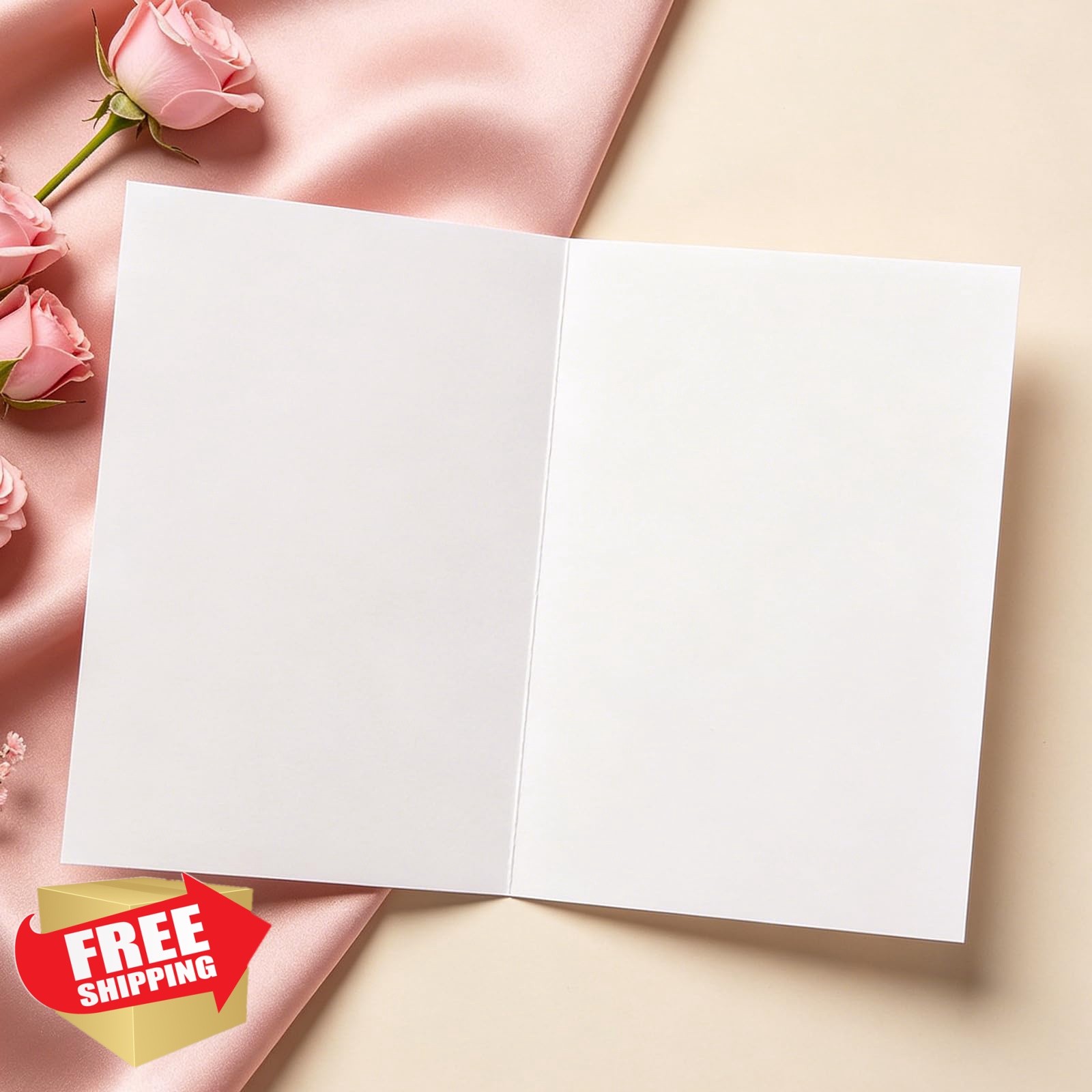 GIFTGRIN White Gag Birthday Card for Men
