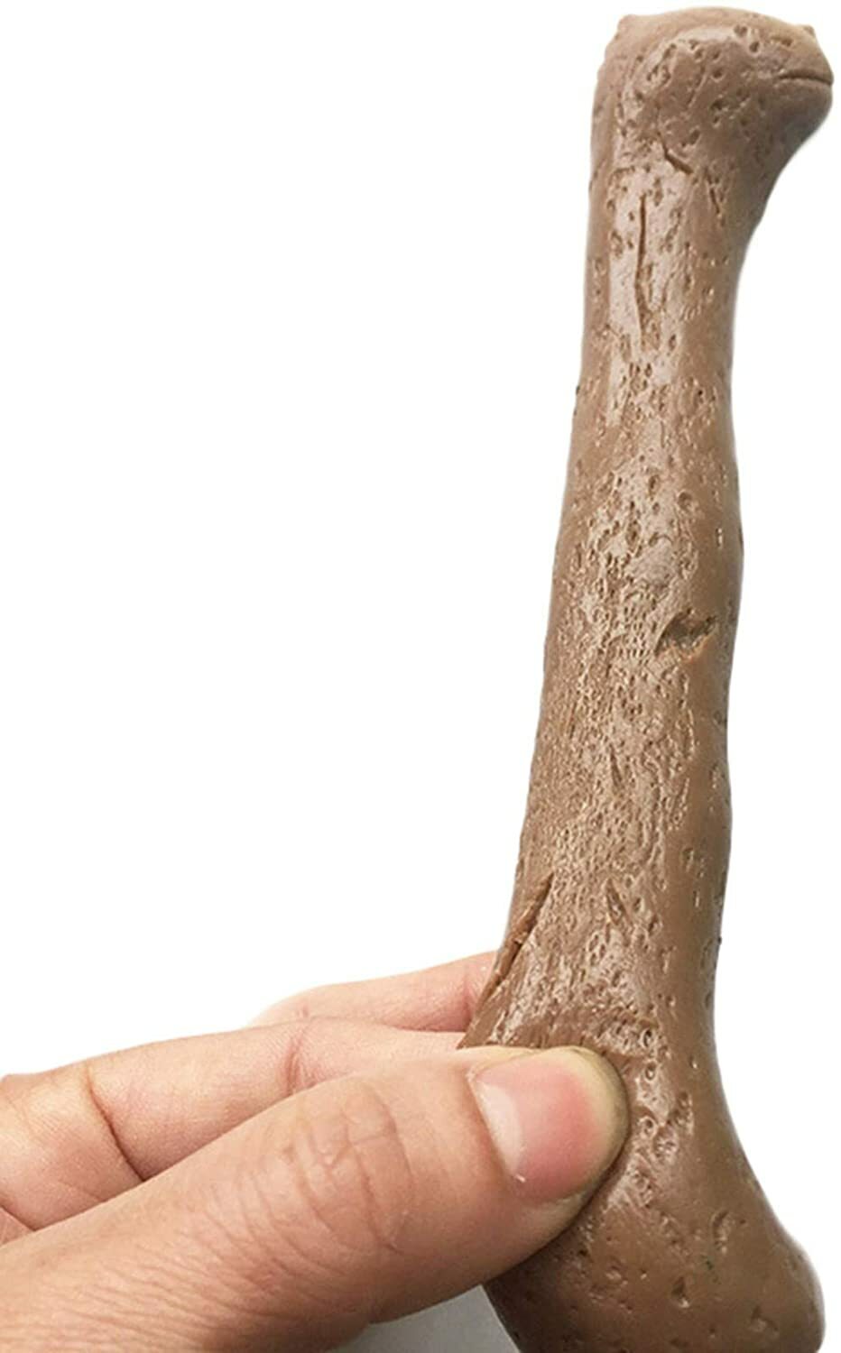 Fake Poop Gag Gift Toy Prank Joke Poo Turd White Elephant Xmas Stocking Stuffer