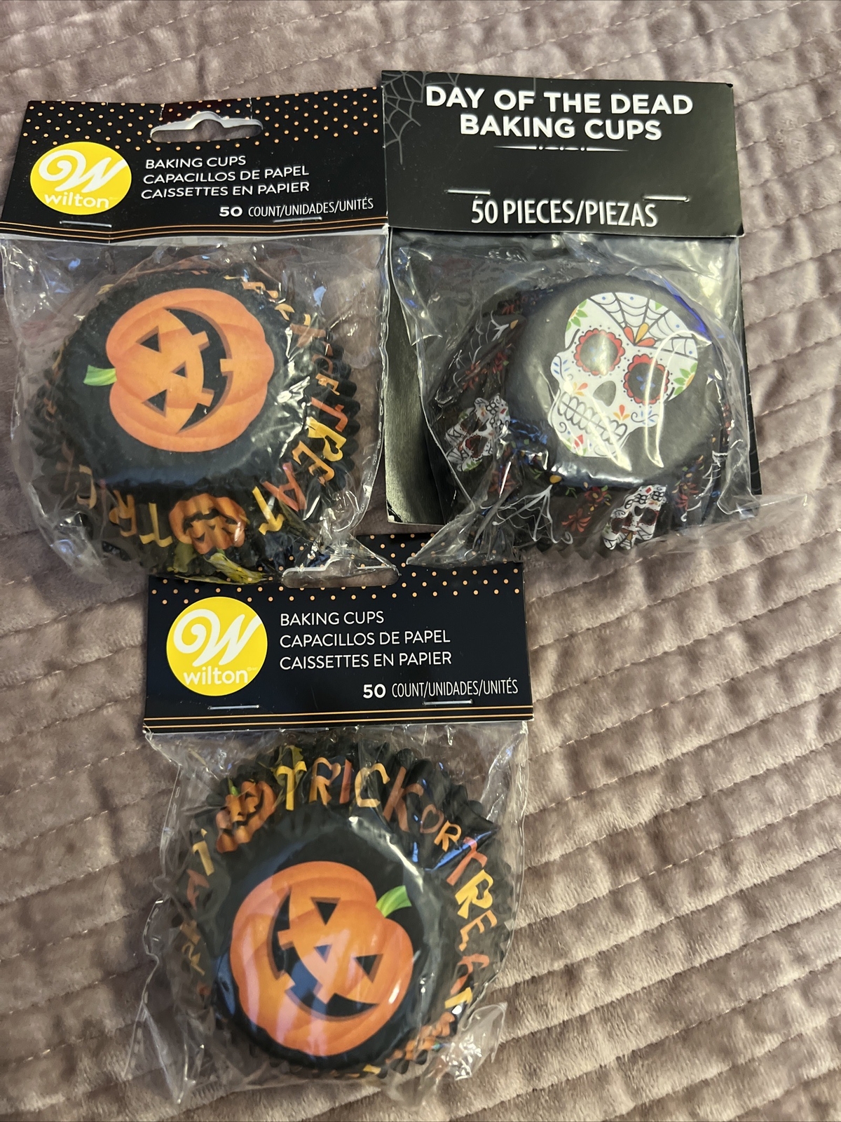 150 Pack Halloween Party Supplies Standard Paper Cupcake Case Liners Holders
