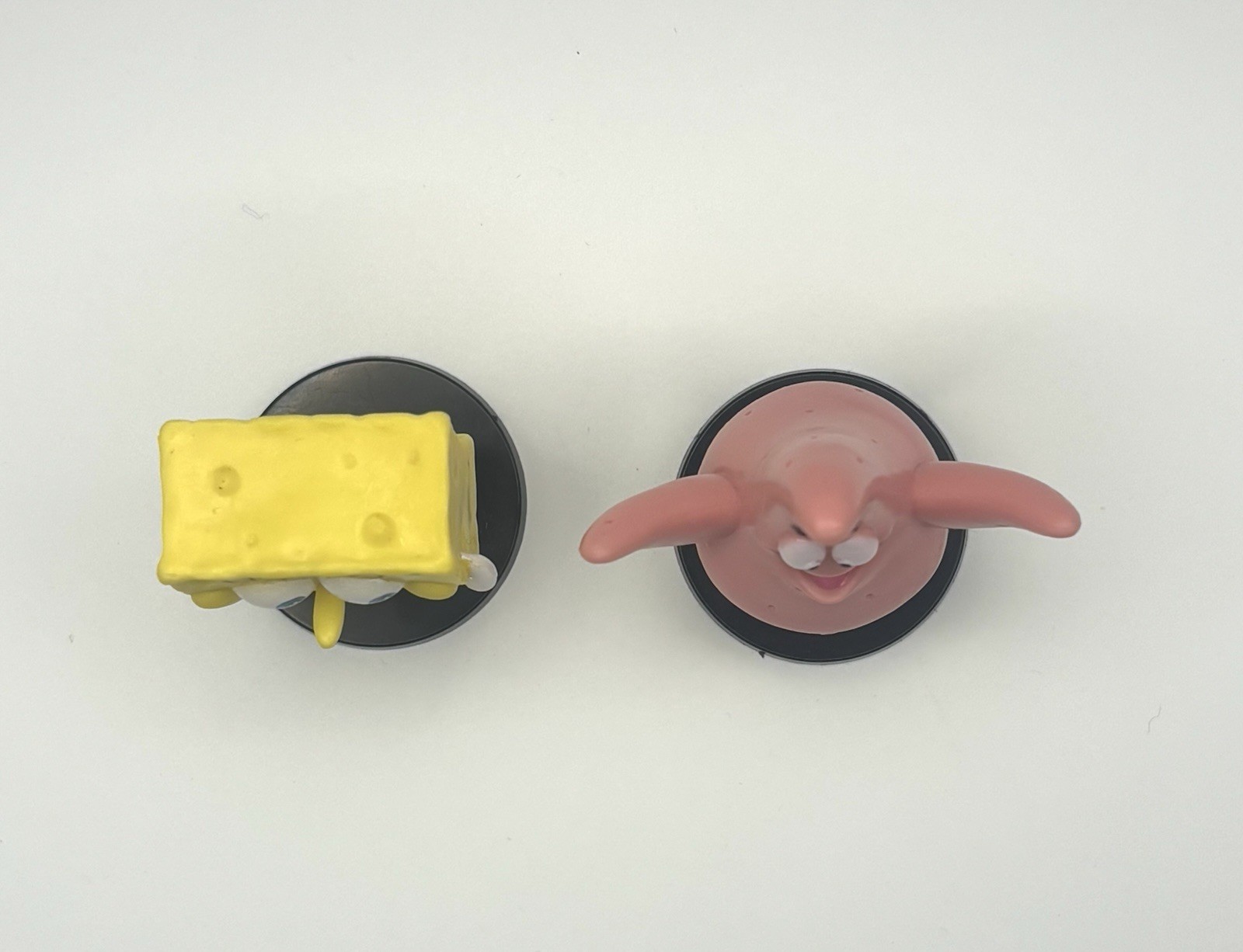 SpongeBob SquarePants & Patrick Cake Toppers Figures Lot of 2 Viacom 2018