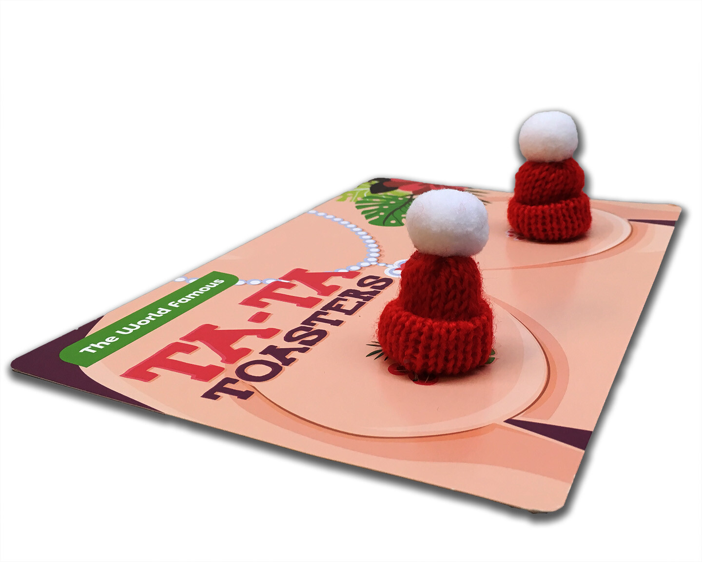 Ta-Ta Toasters – Funny Hooter Warmer for Women – Funny Adult Gag Gift Joke