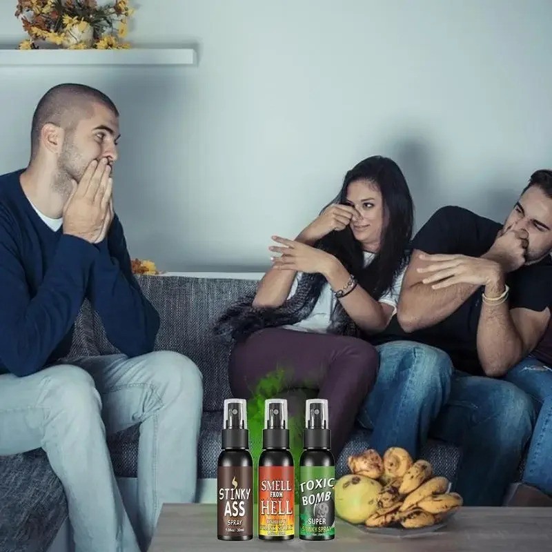 Liquid Fart Spray Stink Bomb Smelly Stinky Ass Toxic Bomb Crap Gag Prank Joke