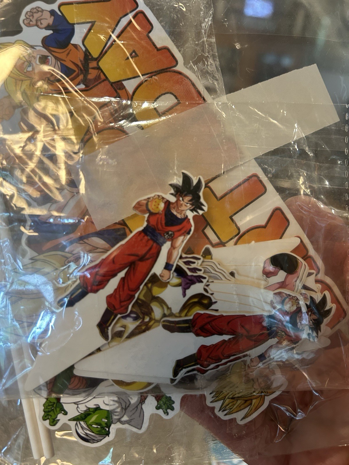 dragon ball z birthday decorations