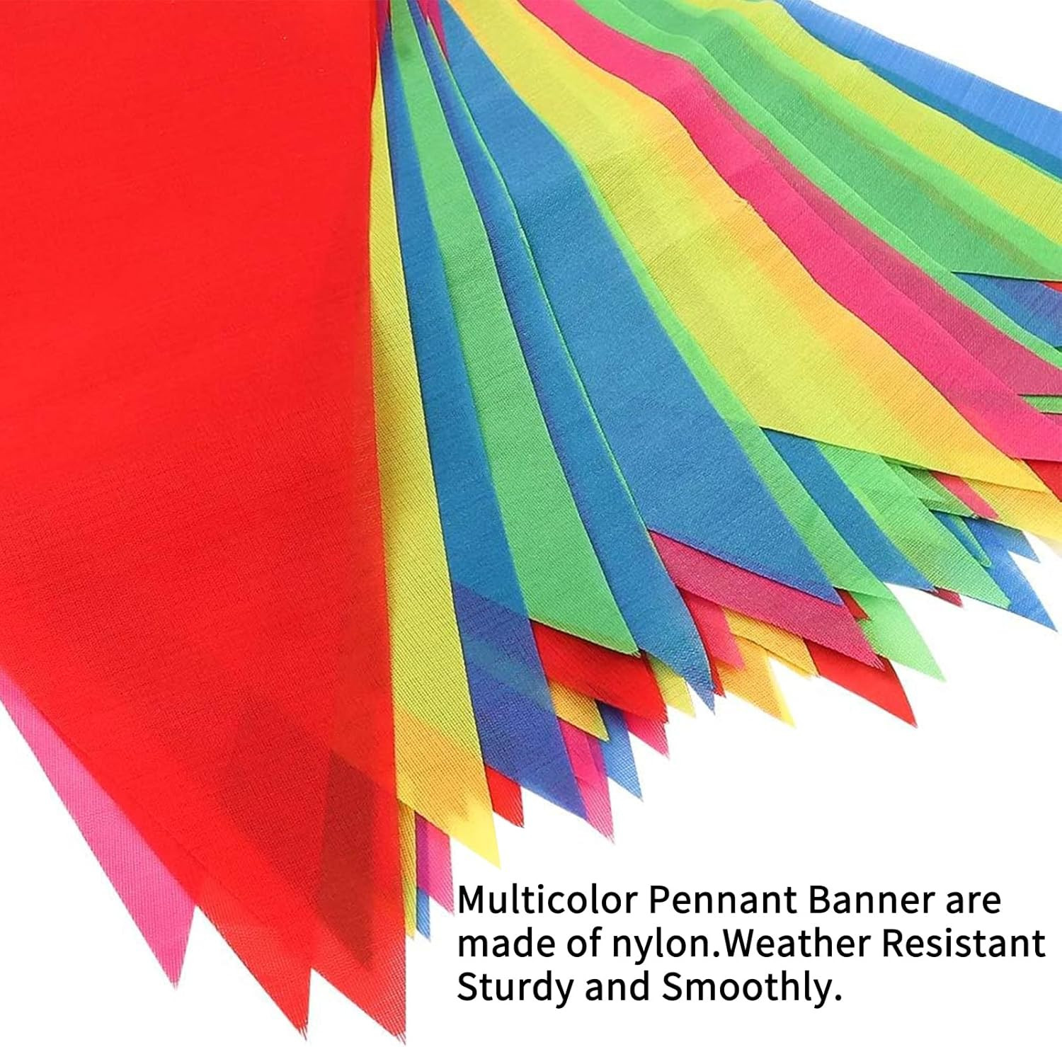 1020Ft Multicolor Pennant Banner Flags 720PCS Triangle Bunting Garland Decor Set