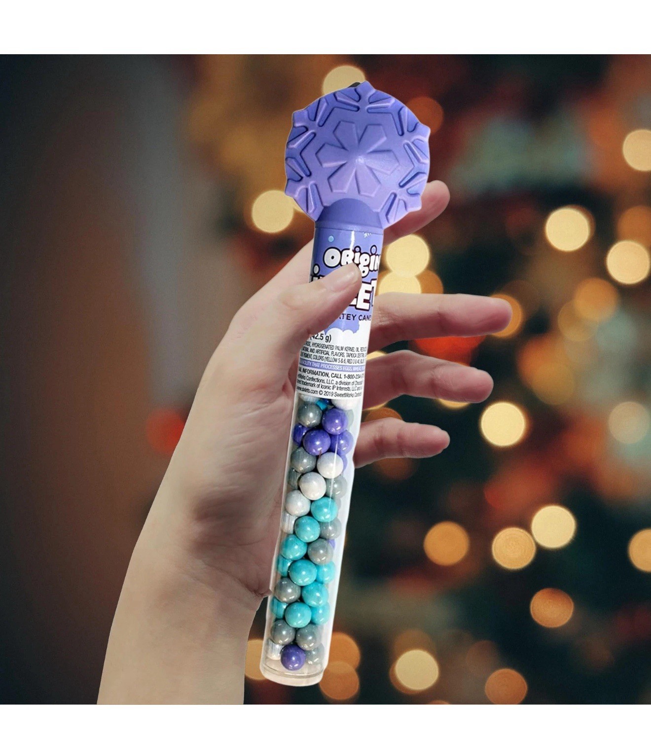 Sixlets Candies Snowflake Tubes Filled/Any Occasion 5oz EACH 10-PACK New/Sealed