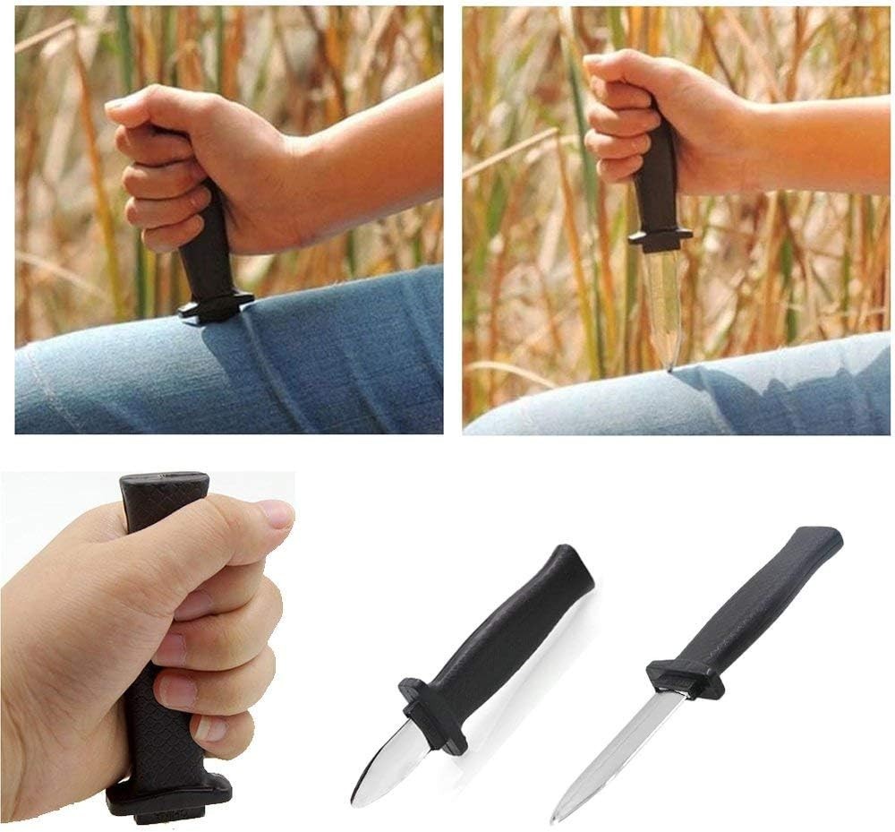 Retractable Knife Prop Knife Fake Knife False Trick Gadget Toy 3 Pack