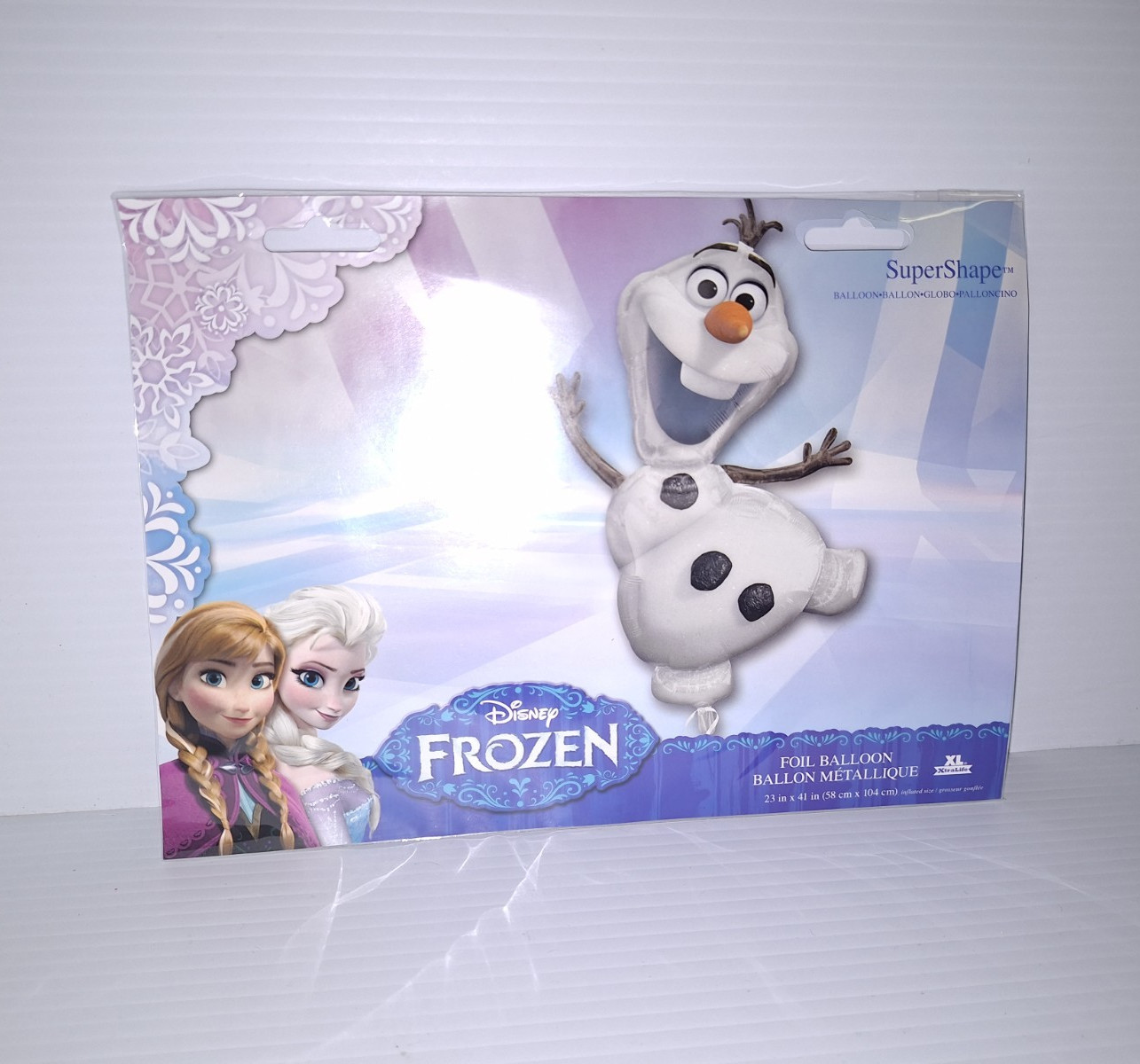 Disney Frozen – Olaf – Large SuperShape Foil Balloon Anagram 23 in X 41 in USA