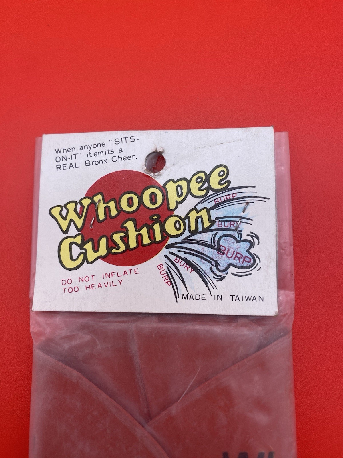 Whoopee Cushions Lot of 6 Vintage Fart Noise Toys – Sealed 1970’s New Old Stock