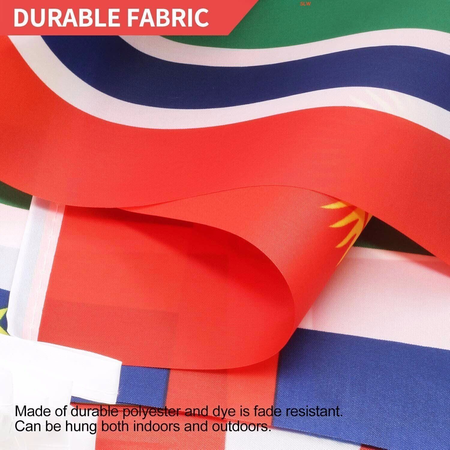 NEW Football World Cup Bunting 15 Metre 48 EXTRA LARGE FLAGS Speedy Delivery