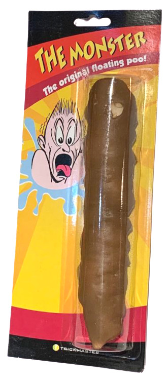 GIANT MONSTER POO Crap Fake Joke Prank POOP Turd Gag Rubber Dog Floating Jumbo