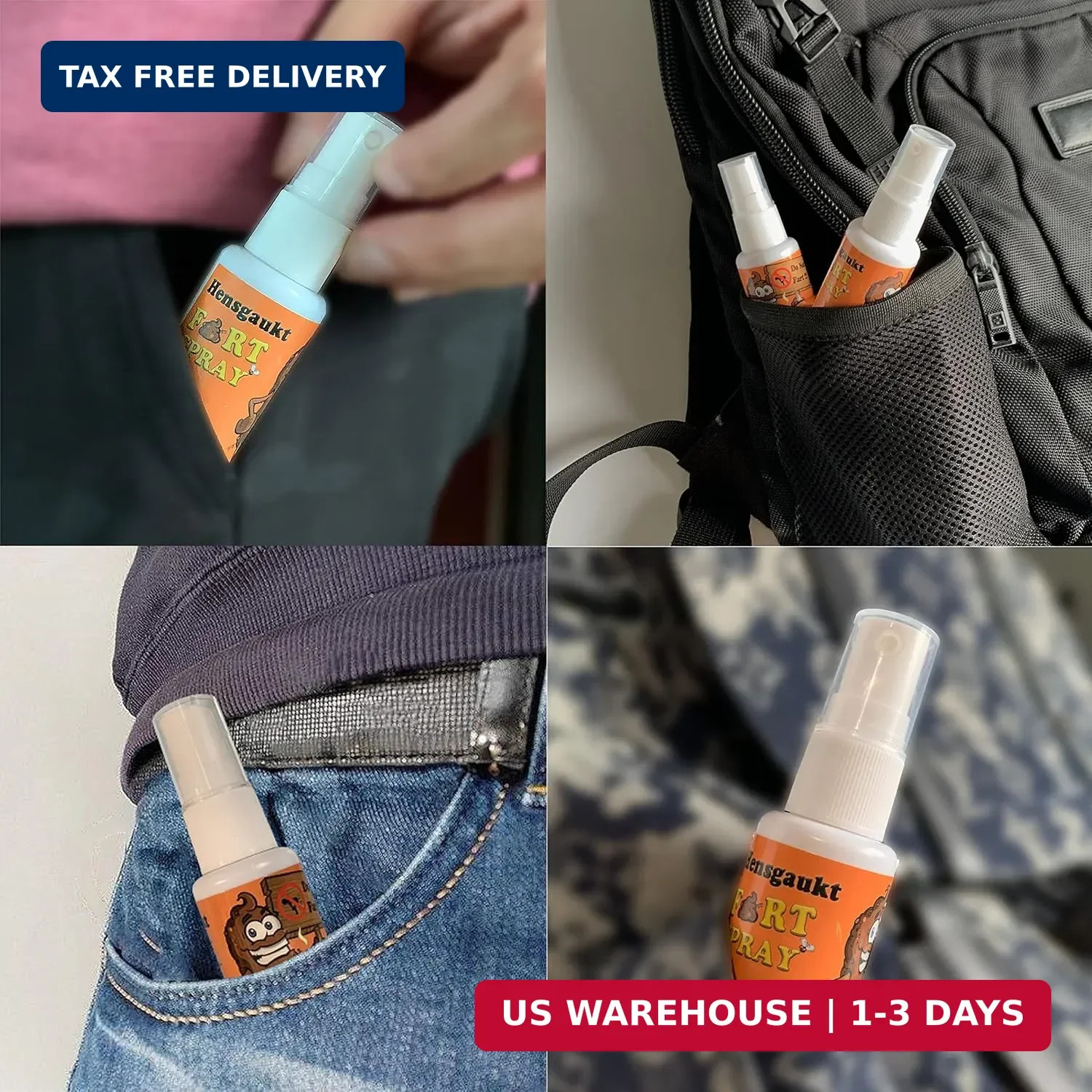 2 Pack Extra Strong Fart Spray – Hilarious Stink Bomb Gag Toy for Pranks & Fun