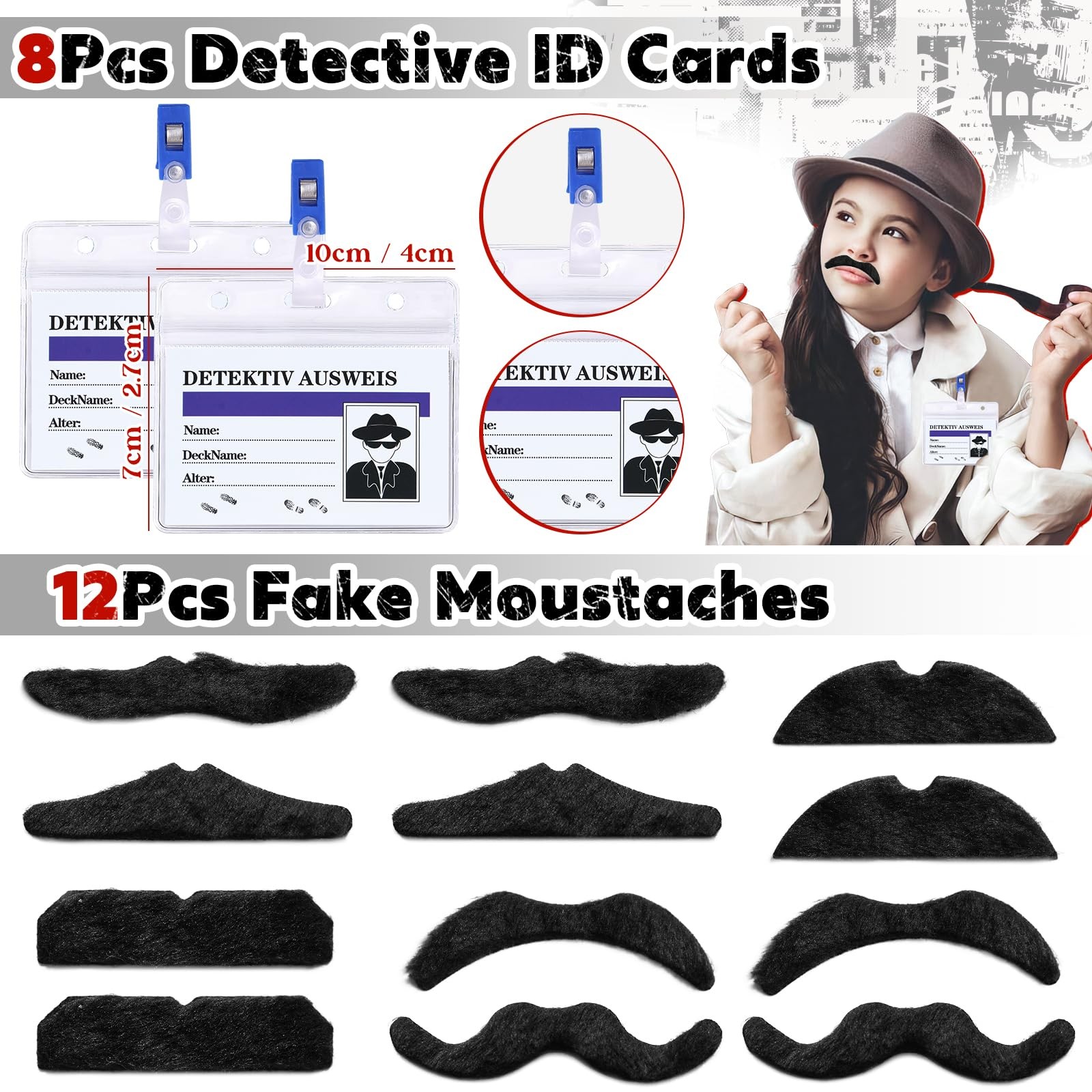 Spy Detective Party Favors Birthday Supplies for Kids Detective Glasses Invis…