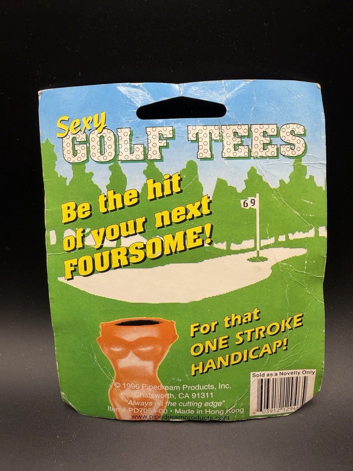 Vintage 1996 Pipedream Sexy Golf Tees Gag Gift Adult Novelty Sealed Pack