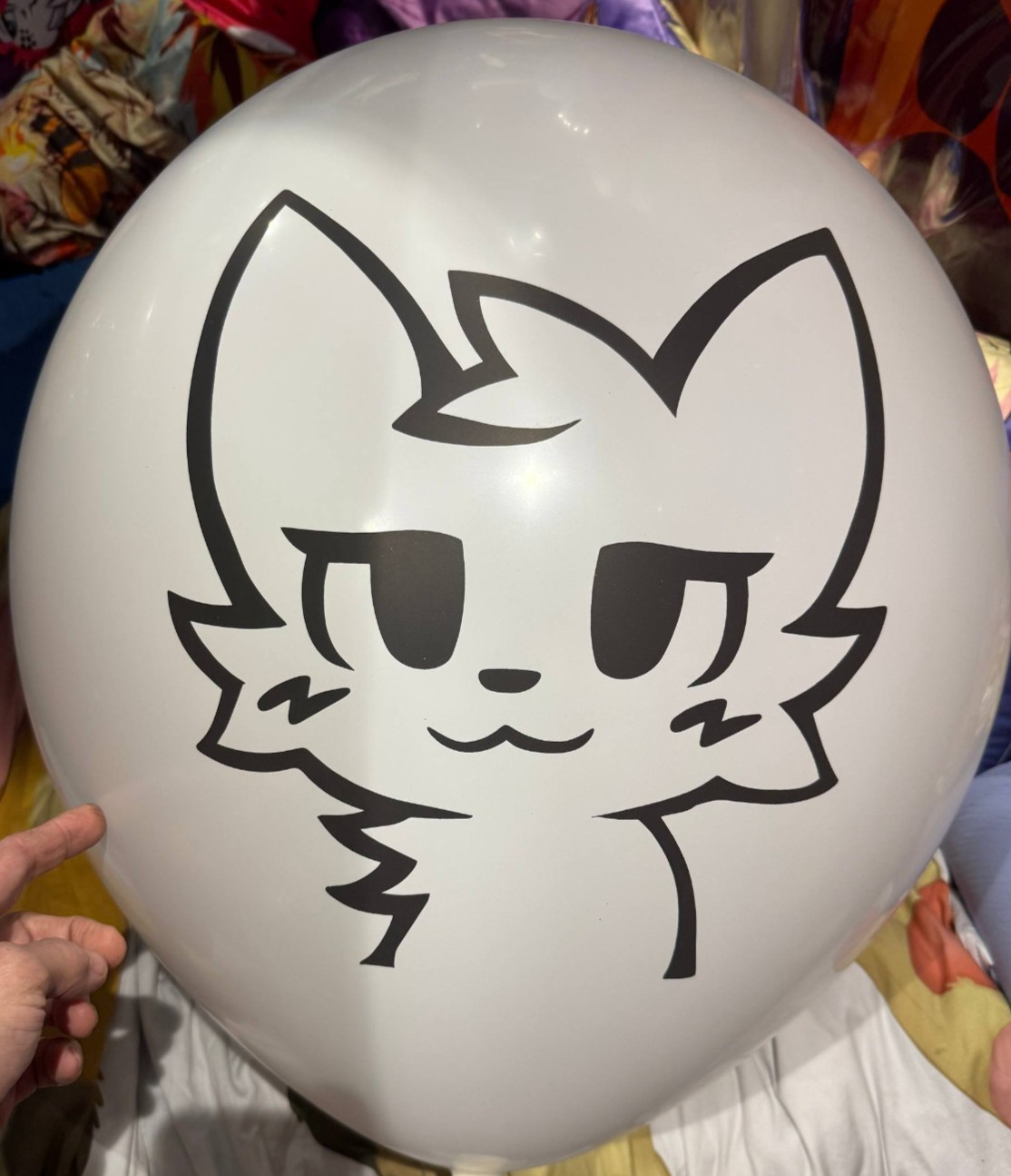 60cm 24″ large round Cattex premium balloon in Boykisser print