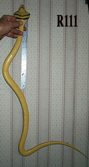 40″ Cobra Rubber Snake Replica – Choice of 3 Varieties