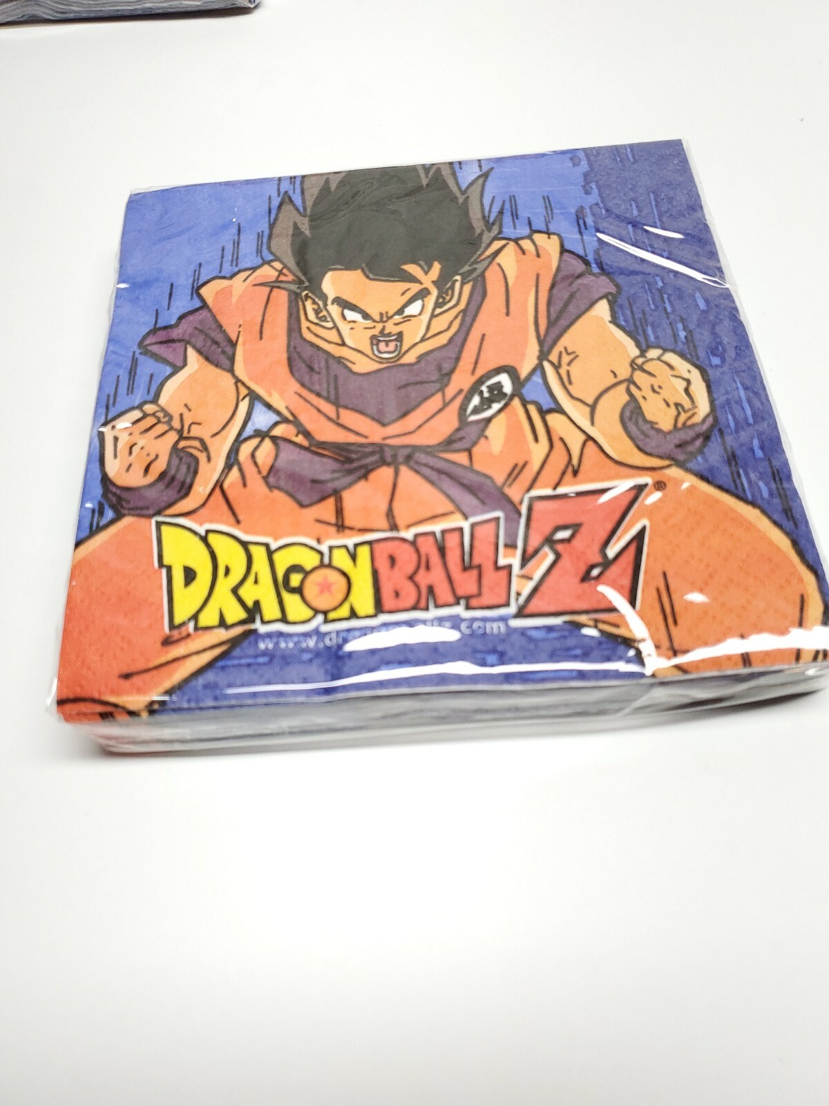 Dragon Ball Z Small Party Napkins Birthday Napkins 5″ Square (6 Pack) 16 per pac