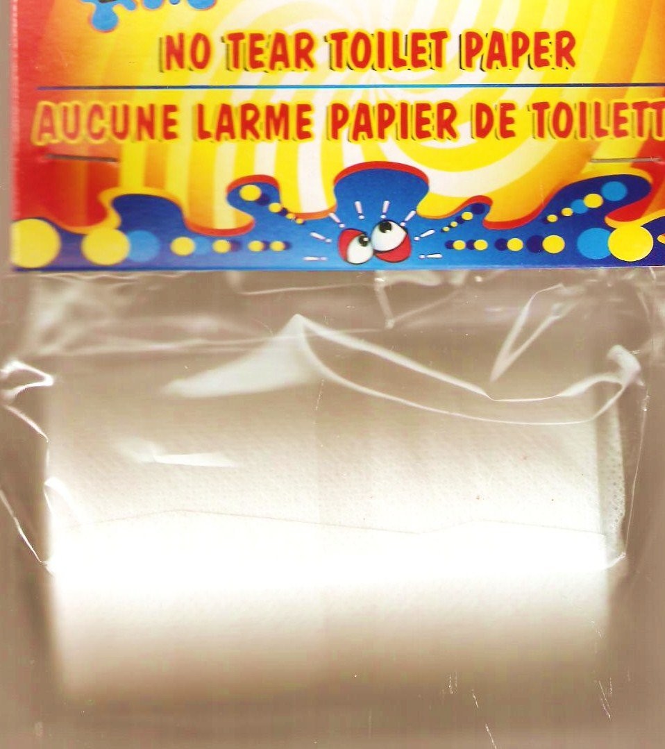 No Tear Toilet Paper Gag Prank Joke