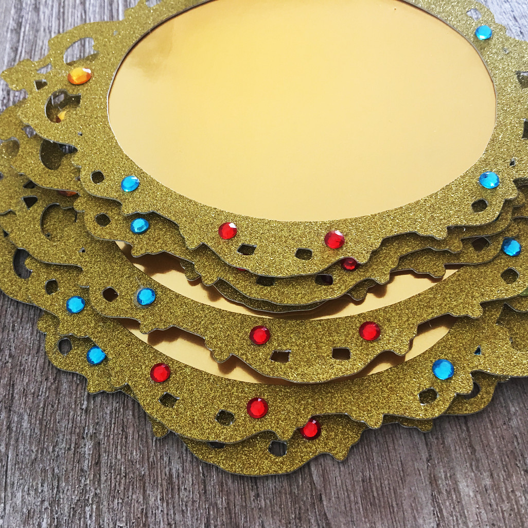 Magic Mirror Snow White Party Decor Craft DIY Confetti