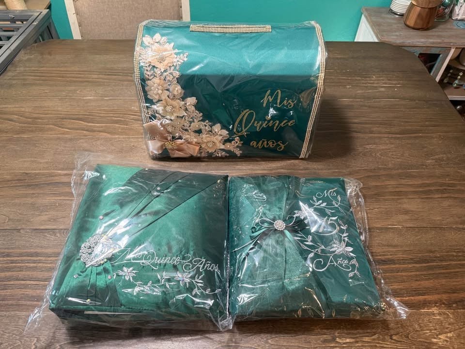 Quinceanera Money Box, Photo Album & Signature Book *Never Used*
