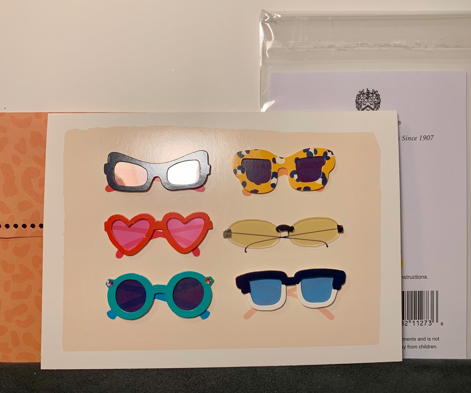 Thinking of You Multi-purpose Card Stylish Summer Sunglasses Designer Burgoyne
