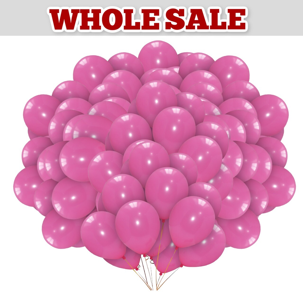 WHOLESALE BALLOONS 100-5000 Latex BULK PRICE JOBLOT Quality Any Occasion BALLONS