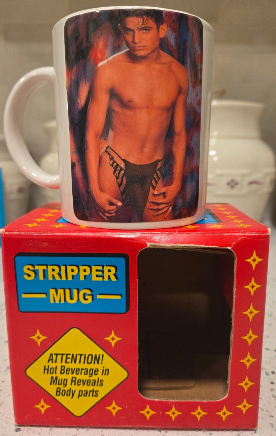STRIPPER MUG BACHELORETTE PARTY NAUGHTY NOVELTY