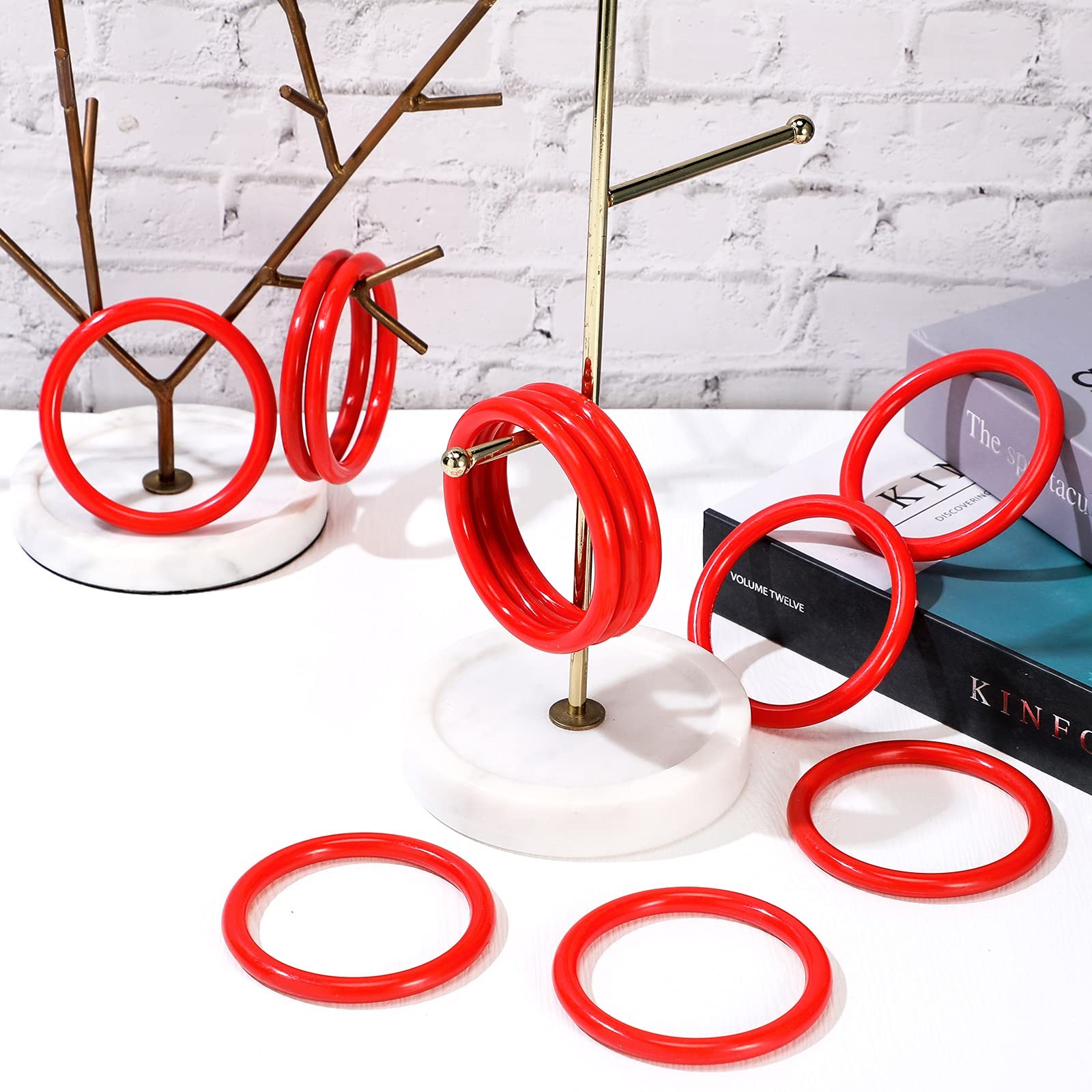 48-Piece Bottle Ring Toss Game Set – Fun Outdoor Party Favors for Adults