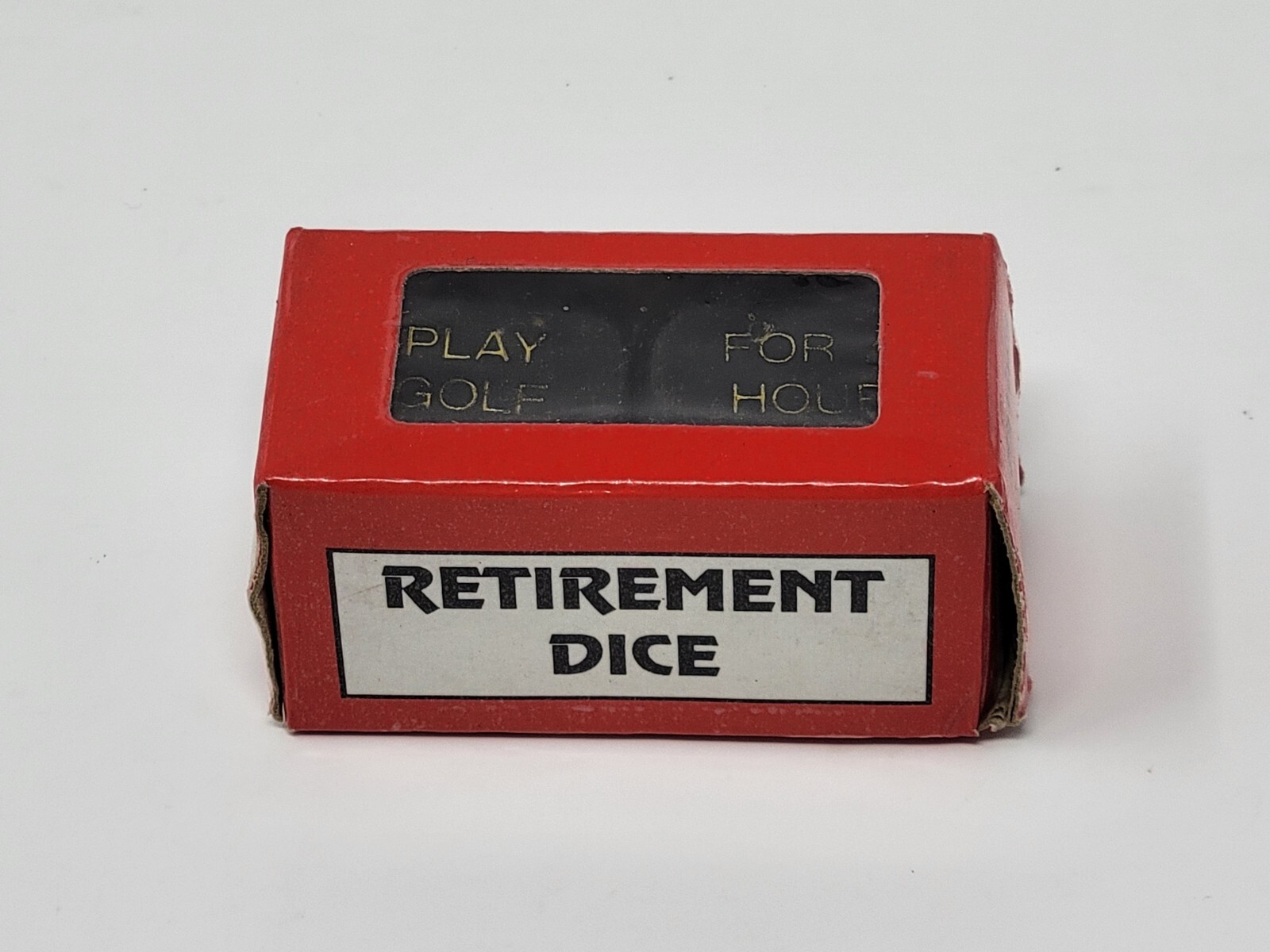 1994 Retirement Dice – Forum Novelties Gag Gift – Item 51516 – Vintage