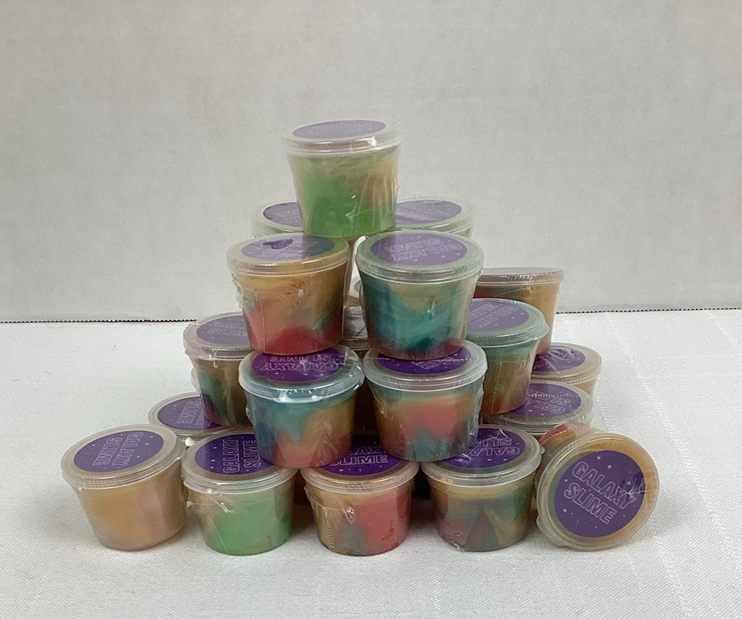 Kids Party Favors Galaxy Slime, 27 Pack Colorful Putty Toy