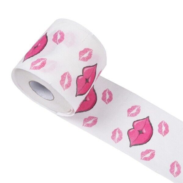 KISS MY ASS Toilet Paper Roll – Sexy Funny Potty GaG Bathroom Party Joke