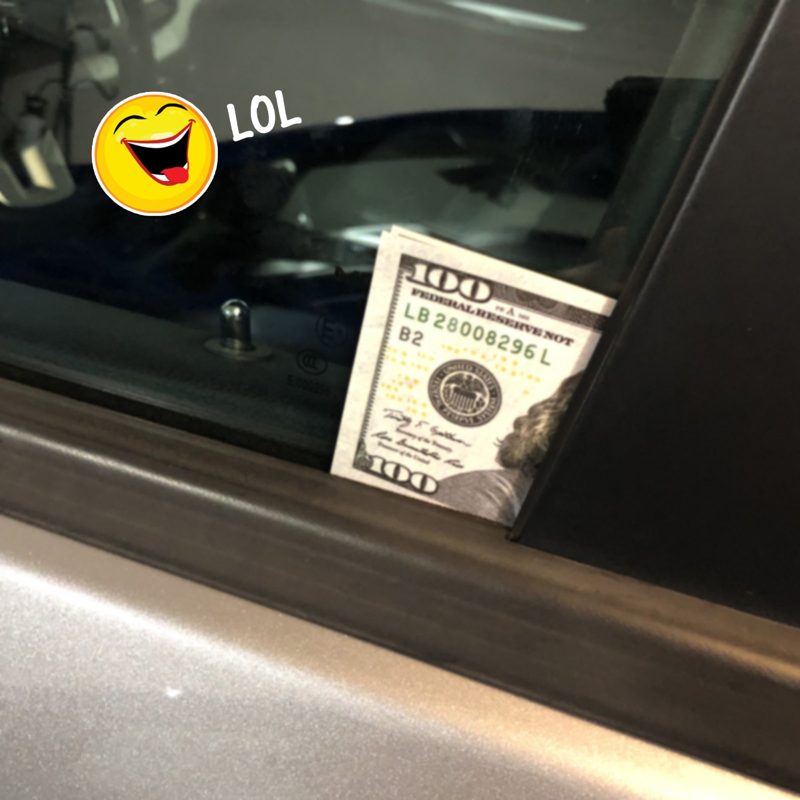 F**K Off Game! Fake Replica Hundred Dollar Bills Money Drop Cards Prank!