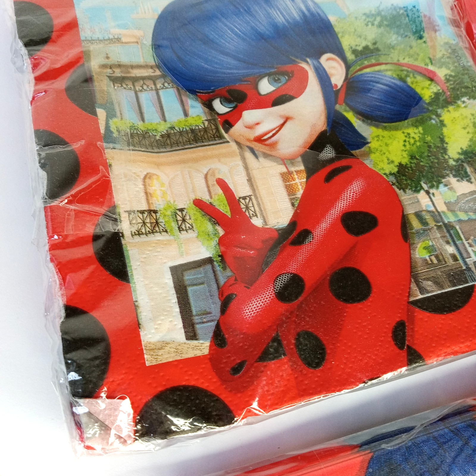 Miraculous Ladybug Paper Party Napkins Lot of 4 Packs – Birthday Party Supplies