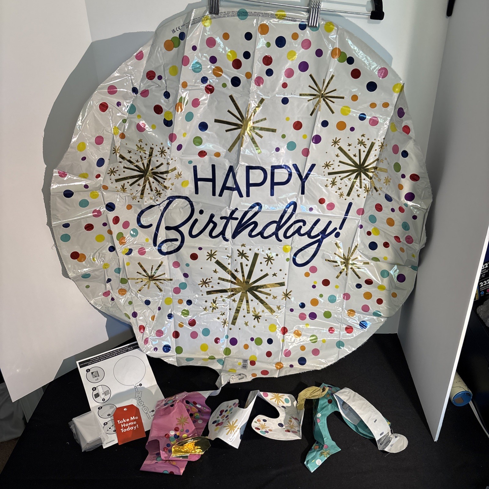 Giant inflatable birthday balloon- Ice Cream Cone