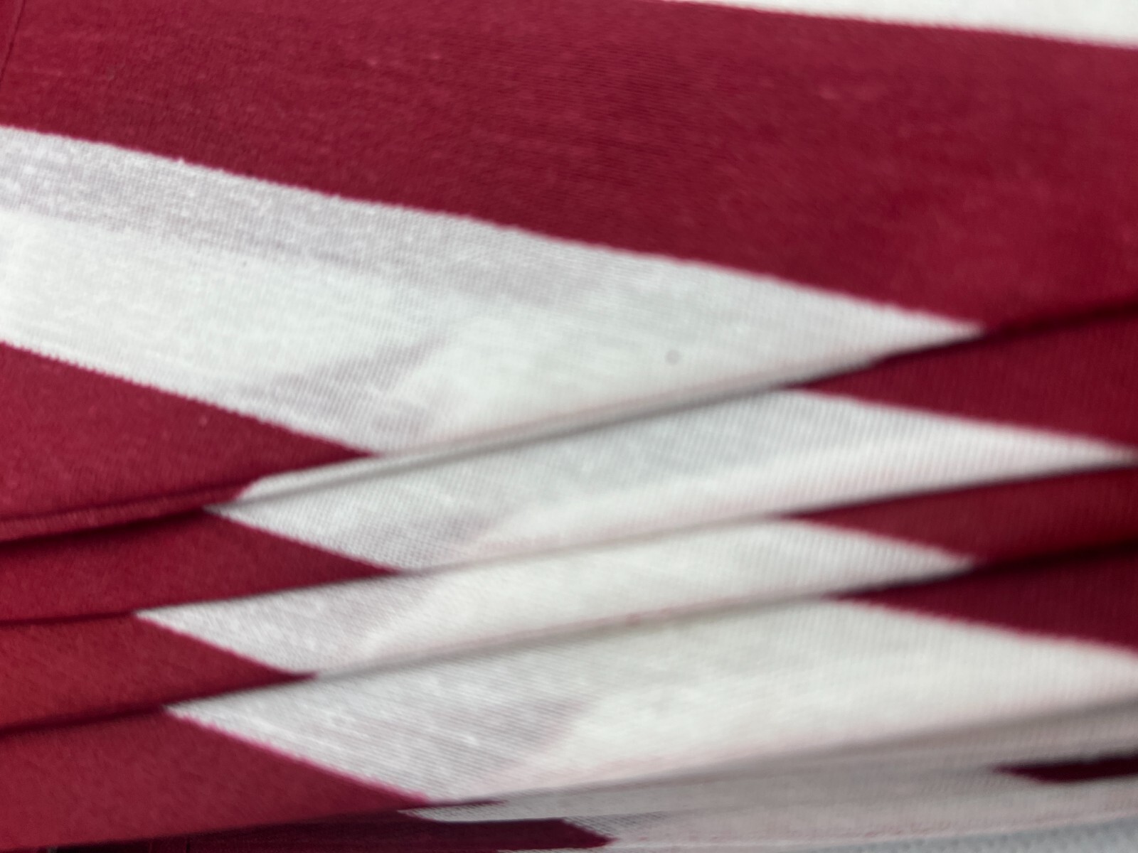 Carnival Circus Big Top Red & White Strip Pennant Flag Banner Bunting Kid Party