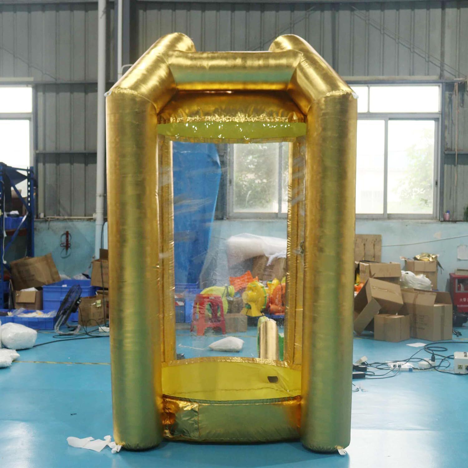 Inflatable Money Machine Booth Cash Cube Machine Money Grab Machine Game Events