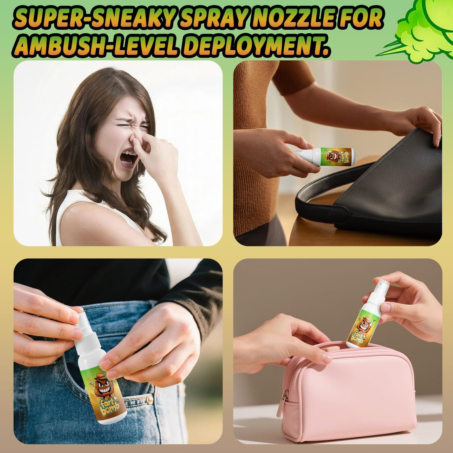 Fart Spray Extra Strong – Fart Bomb 50Ml – Liquid Assfart Spray – Smells like Re